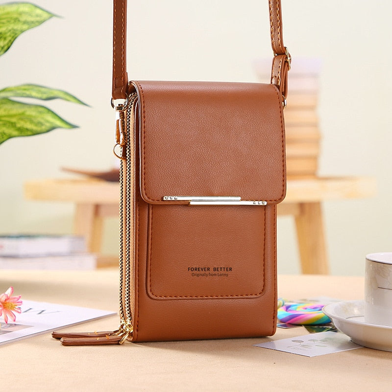 Touchscreen Mobile Cell Phone Crossbody Shoulder Bag