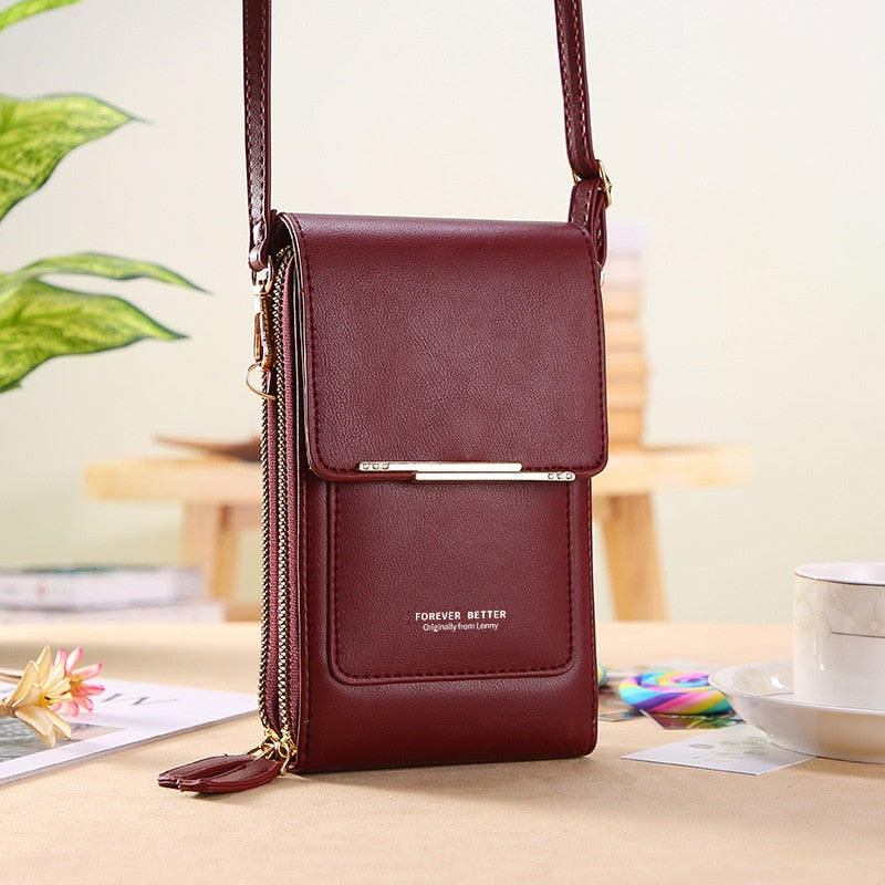 Touchscreen Mobile Cell Phone Crossbody Shoulder Bag