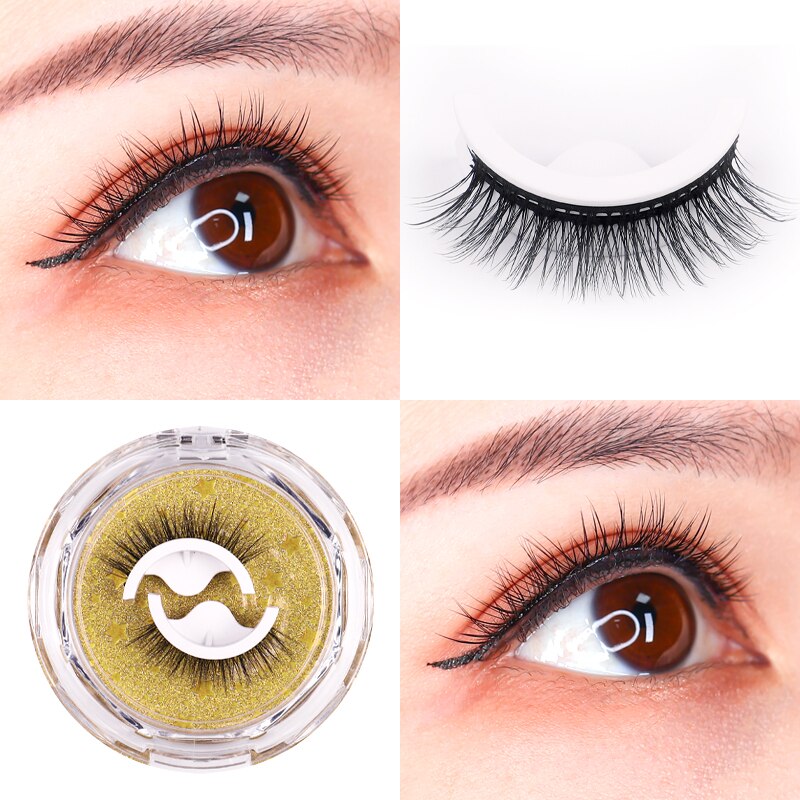 2 Pairs-Reusable Self-adhesive Eyelashes