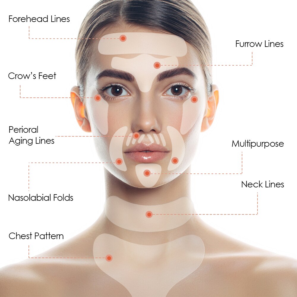 Anti-Ageing Silicone Patches