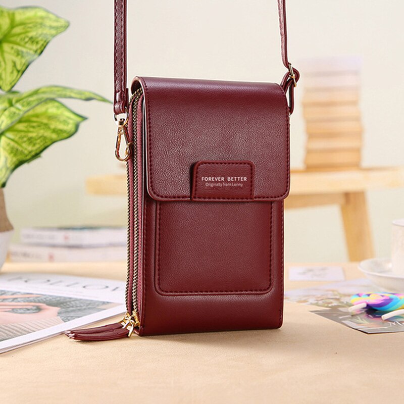 Touchscreen Mobile Cell Phone Crossbody Shoulder Bag