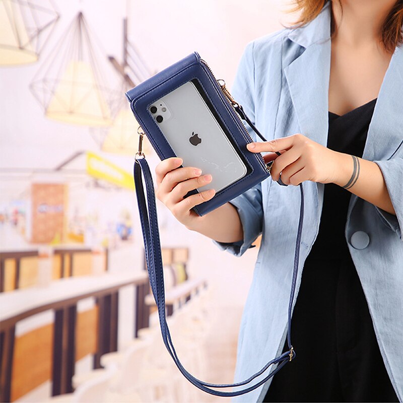 Touchscreen Mobile Cell Phone Crossbody Shoulder Bag