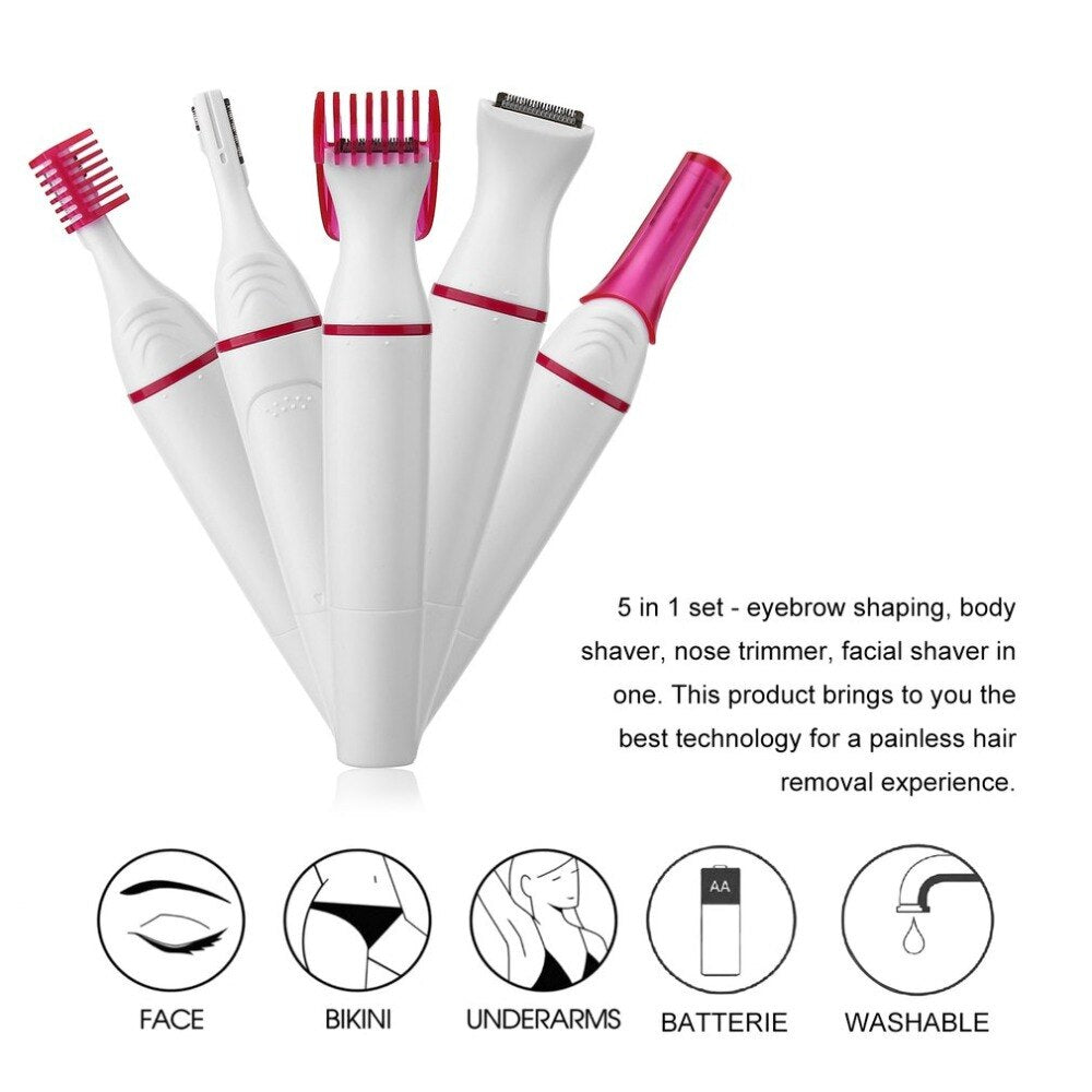 5 in 1 Multifunction Electric Epilator