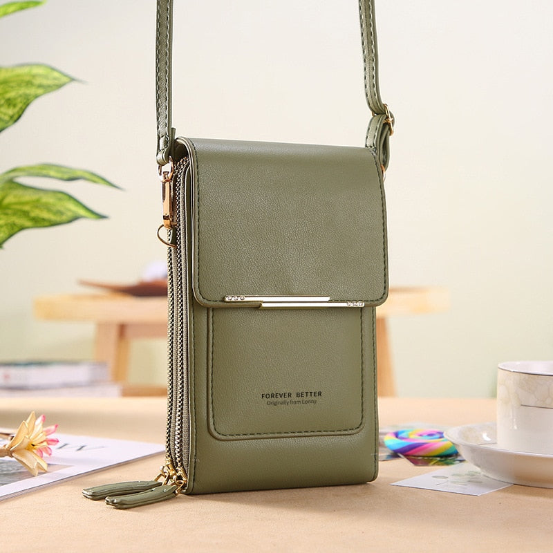 Touchscreen Mobile Cell Phone Crossbody Shoulder Bag
