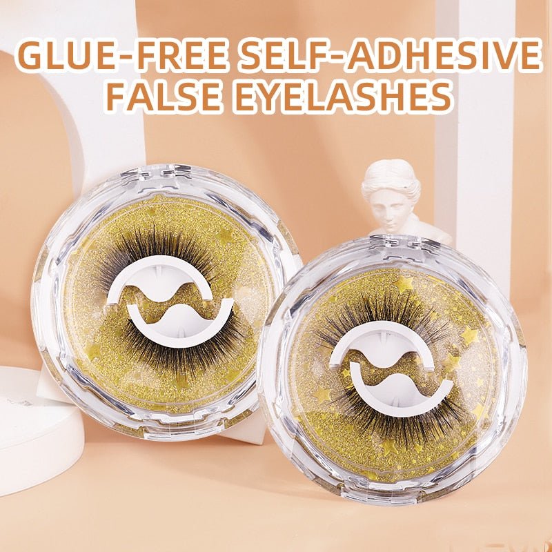 2 Pairs-Reusable Self-adhesive Eyelashes